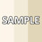World of Wallpaper Stylish Stripe Wallpaper Free Pattern Match Matte Finish Textured Wallpaper Sample for Living Room/Hallway/Bedroom in Beige/Cream/Natural AF0018 Sample