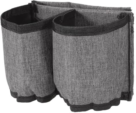 PATIKIL Luggage Travel Cup Holder, Free Hand Drink Carrier Suitcase Drinks Beverage Holder Luggage Cup Caddy Travelers Accessories, Grey