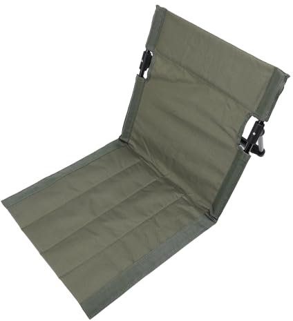 Yechiry Klappbarer Strandstuhl, Camping-Bodenstuhl, Tragbarer, Leichter Strandstuhl, Strandliege mit Verstellbarer Rückenlehne und Aufbewahrungstasche für Outdoor-Angeln, Grillen,