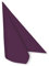 DeinPack 50 x Airlaid Serviette 40 x 40 cm dunkelviolett - hochwertige Einwegservietten stoffähnlich - Reißfest, Saugstark & Formstabil - ideal für Hochzeit, Partys und Events