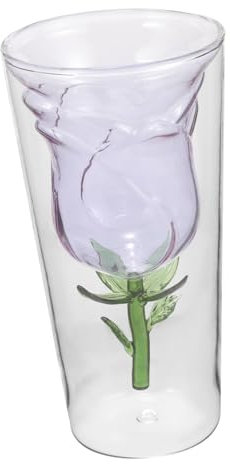 Genérico Copas de Vino Tinto Rosado Copa de Cóctel Copa de Vidrio de Doble Capa Bar en Casa Restaurante Ktv de Fiesta de San Valentín