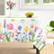 Arquiel Tischdecke Ostern, Tulpe Blumen Tischtuch Wasserabweisend StrapazierfäHiges, Abwischbar Tischdeck FüR Abendessen, KüChe, Hochzeit, Drinnen, FrüHling/Sommer(152 x 304 cm)