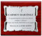 Placa de homenaje personalizada con texto grabado - Regalo de Reconocimiento -Placa decorativa personalizada con base de madera y estuche de regalo incluido - Metopa para jubilacion (ACTUAL)