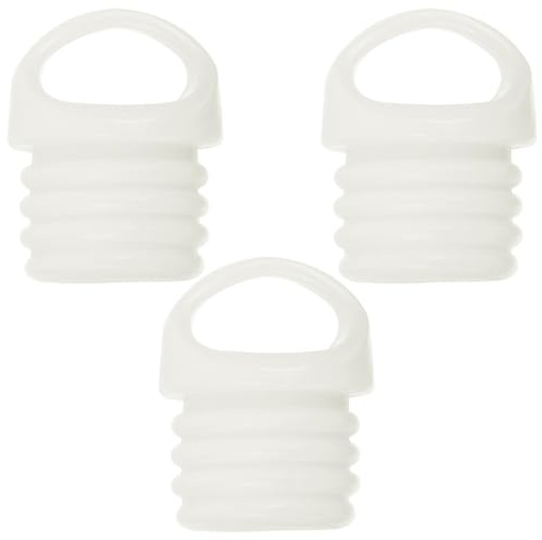 Beavorty 3 Stück Gummi Ablaufstopfen für Moppeimer Dichtender Ersatzverschluss mit Ø18mm Kompatibel für Wischeimer Wasserfester Stopfen für Wischmopp Eimer
