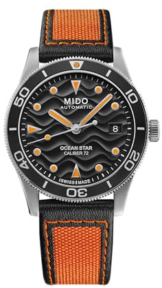 MIDO Ocean Star 39 Schweizer Automatikuhr für Männer und Frauen, Edelstahlgehäuse, 39 mm