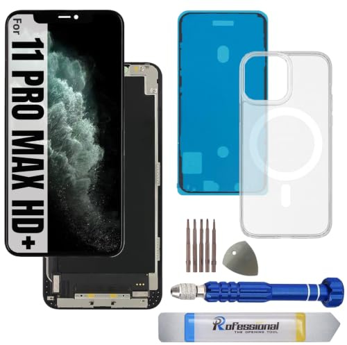Display für iPhone 11 Pro Max 6.5 HD+ Ersatzbildschirm mit Einbaurahmen Inkl. Reparaturwerkzeug