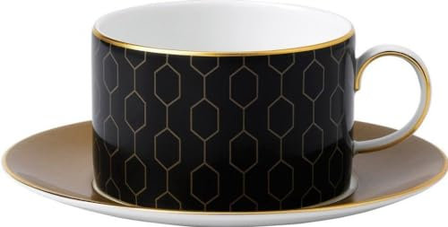Wedgwood Arris Honeycombe Teacup Und Saucer