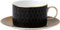 Wedgwood Arris Honeycombe Teacup Und Saucer