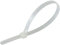 Gocableties 100 Pack of 150mm x 7.6mm Reusable Cable Ties, Heavy Duty White/Natural Releasable Cable Ties, 6 Premium Tie Wraps, Strong Nylon Zip Ties
