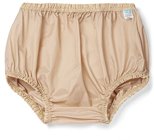 Waterproof Pull-On Unisex Incontinence Cover Pant. Cool-Soft-Light-Durable-Leakproof-Washable Nylon. No Heat Like Plastic Or Vinyl Pant. Wear with Diaper, Guard Or Pad. Protects Clothing & Mattress.