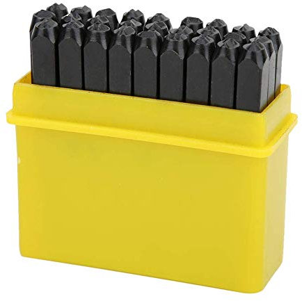 Schlagbuchstabenm, Heavy Duty Alphabet Nummer Punch Tool Set, Alphabet A bis Z und Nummer 0 bis 9 (Letter)