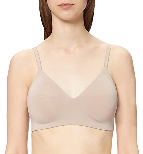 Calvin Klein Damen Unlined Triangle Dreieck BH, Grau (Silver Rose Svr), 34A