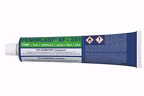 FENOPLAST KF-351 transparent 180 g/200 ml Membrantube Quellschweißmittel für PVC Hart