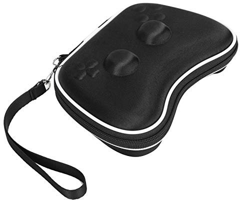 Funda Protectora de Transporte para Controlador para PS-5, Estuche Portátil de EVA para Mando para PS-5, Funda de Almacenamiento para Consola Inalámbrica de Juegos para PS-5, Color Negro