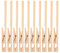 Pinzas para tubo de ensayo, 10 piezas de madera para tubo de ensayo Clip de abrazadera de 20 cm de longitud para equipo de laboratorio Herramienta de prueba