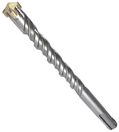 SDS Plus Bohrer 10 mm Ø - Länge 10x460 mm (Ideal zum Bohren in Beton/Naturstein/Mauerwerk, 4 Hartmetall Spitzen,für Armierungseisen geeignet)