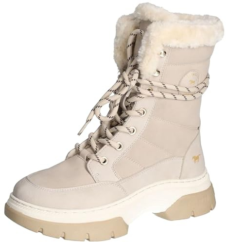 MUSTANG Shoes Damen gefütterte Winterschuhe Bootys 1481-603