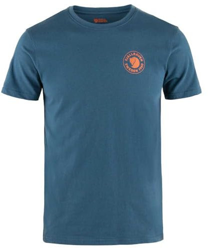 Fjällräven Herren 1960 Logo M T-Shirt, Indigo Blue, Large