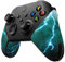 eXtremeRate PlayVital Soft Rubber Grip for Xbox Series X/S Controller - Anti-Slip Sweat-Absorbent Handle Pads, Non-Slip Textured Cover (Green Storm Thunder)