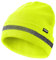 ATNKE Reflektierende Mützen Sicherheits-Thermo-Strickmütze mit hoher Sichtbarkeit für den Winter mit reflektierendem Streifen Geeigneter Outdoor-Arbeitssport