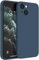 Mixroom - Cover Custodia Case per iPhone 15 Protezione Copre Fotocamera in Silicone TPU Opaco con Bordi Piatti Colore Blu