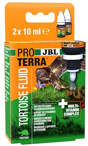 JBL Proterra Tortoise Fluid 2x10ml Flüssige Multivitamine für alle Landschildkröten