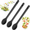 3 Stück Mischlöffel Silikon, Silikon Rührlöffel for Cooking, Antihaftbeschichtet Kochlöffel Silikon Rührlöffel, Servierlöffel Silikon Kochlöffel 29CM