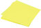 QUARKZMAN 50 Blatt Origami Papier, doppelseitiges Bastelpapier fluoreszierendes Gelb 10 x 10 cm Bastelpapier Set 70 g/m², Faltpapier Quadratisch für DIY, Schul-Kunsthandwerksprojekteen