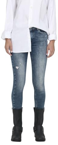 ONLY Female Skinny Jeans ONLBLUSH Mittlere Taille Skinny Fit Jeans