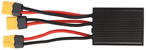 Electric Bike Double Battery Discharge Converter, Dual Battery Parallel Module Adapter, Dual Battery Discharge Converter, for 20V 72V Batteries and Controllers (30A)