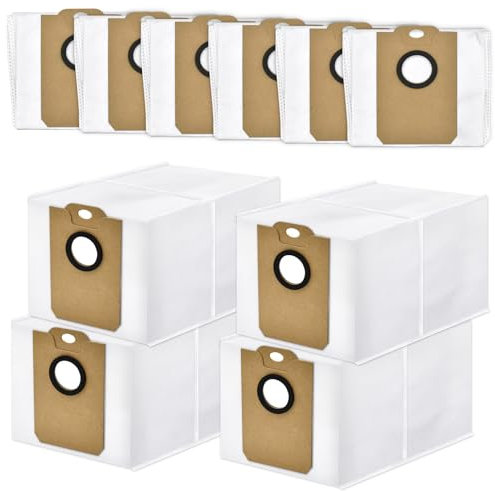 DLAIMI 10 Bolsas de Recambio Compatible con Conga 2299/2499/8290/7490,Bolsas de Repuesto Aspiradoras Home para Conga (No compatible con modelo 7490 Ultimate Home Genesis)