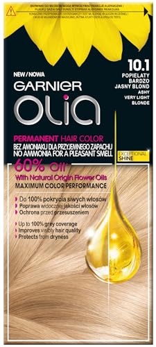 Garnier Olia 10.1, Asche Sehr Helles Blond, Permanente Farbgebung