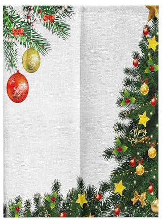 Chickwin Japanische Noren Türvorhang, Weihnachten Tür Vorhang Raumteiler Leinen Tapisserie, Modern Türvorhänge Hälfte Vorhang für Restaurant Küche (90x180cm,Glocke)