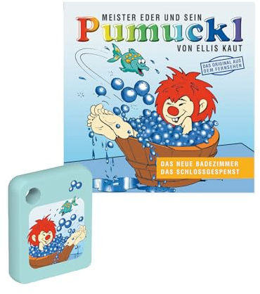 Galakto Audio-Token: Pumuckl - Das Neue Badezimmer & Das Schlossgespenst | Hörspiel für Kinder ab 4 Jahren, Spielzeit ca. 58 Minuten