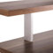 SOTECH Barkonsole COUNTER - Design trifft auf Funktion - Alu massiv EV1 - Höhe 178 mm gerade - Thekenfuß Tresenstütze Barstütze