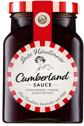 Händlmaier Cumberland Sauce 320ml und Senfbeutel 10ml