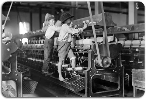 Kinderarbeit in den Fabriken: Ein Blick in die Geschichte blechschilder retro mit sprüchen vintage home deko 12x8 inch/30x20cm