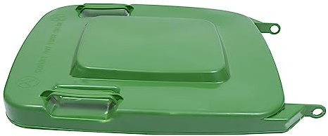 FUNNETOYU Large Bin Lid 240l Waste Bin Cover for Kitchen Compost Bin (Professional Construction Easy Install Can Included)