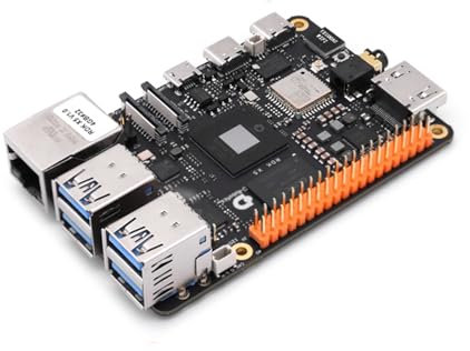 D-Robotics RDK X5 AI Robot Development Board Kit, LPDDR4 4GB/8GB RAM Octa-Core Cortex A55 CPU 10Tops BPU 32GFlops GPU, für Robotik AI Entwicklung ROS Deep Learning (4GB,Camera Module)