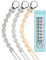 Yolnkos Catenella Portaciuccio Silicone Ciuccio Clips Catena Succhietto Catenelle per Ragazzi Ragazze Regalo per Baby Shower Deisgn a Pezzo Unico 3 Pezzi(Beige,Grigio)