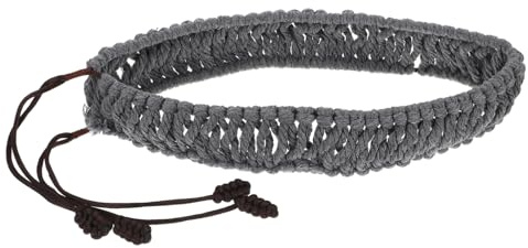 Ätherische Trommel Deko Seil aus Baumwolle, Weihnachten Geschenkideen | Geflochtene Optik, Handgemacht und Vintage, 1 Stück für Rim Schutz und Rutschfesten Halt