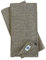 Linen & Cotton Schön Edel 4 x Stoffservietten Oska -100% Leinen, Schwarz Beige (47 x 47cm) Servietten Stoff Leinenservietten Tischdekoration für Hochzeit Feier Gastronomie Restaurant Weihnachten