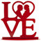 Dekora - Hochzeitsdeko | Cake Topper Hochzeit - Love