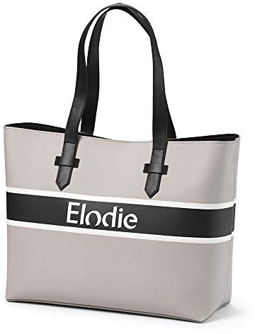 Elodie Details Wickeltaschen mit Schnallen und Wickelunterlage - Saffiano Logo Tote