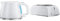 Russell Hobbs Honeycomb Kettle and 2 Slice Toaster, White
