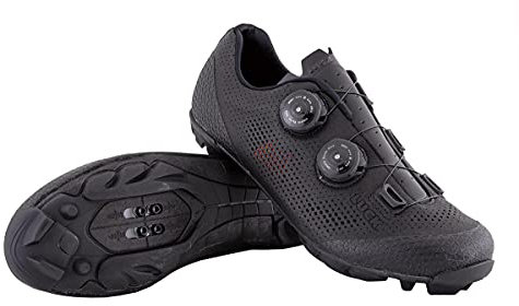 LUCK Unisex Poseidon Fahrradschuh, Schwarz, 42 EU Weit