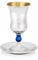 9651 - Blue Band Kiddush Tasse