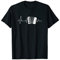 Akkordeon Herzschlag Geschenk Musiker Akkordeon T-Shirt