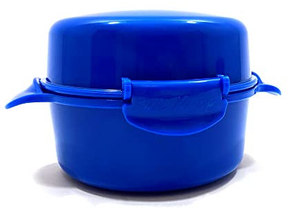 Microwave Egg Cooker - Perfectly cooked eggs in seconds. Great for Scrambled eggs, poached eggs, omelettes and many more | Designed & Made In The UK | MicroPot – Dark Blue