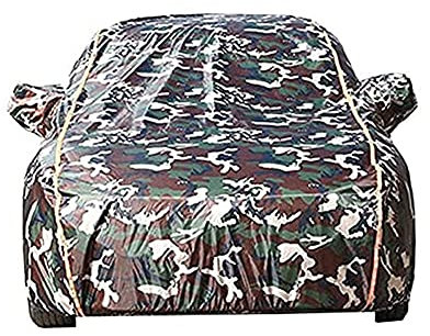 WXFGR Wasserdichtes Schwarzes Car Cover Kompatibel Mit Mercedes-AMG GT | Regenschutz Hagelschutz Kratzfest Und Schwer Entflammbar Autoplane Outdoor Vollgarage (Color : Camouflage, Size : AMG GT)